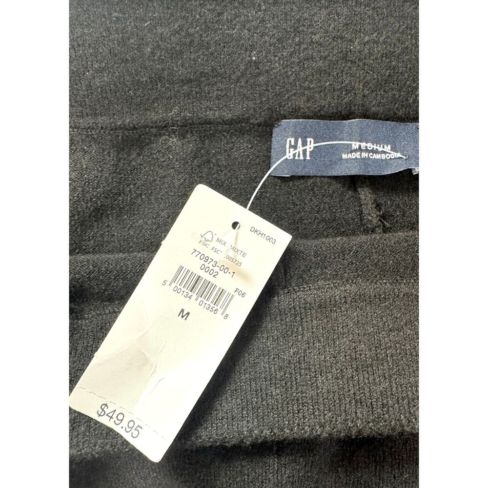 NWT GAP Lightweight Cashsoft Knit Biker Shorts Lounge Size M - Picture 3 of 5